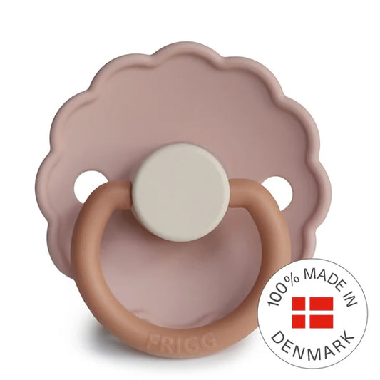 FRIGG 雛菊矽膠嬰兒奶嘴 Daisy Silky Soft Silicone Baby Pacifier (Biscuit)