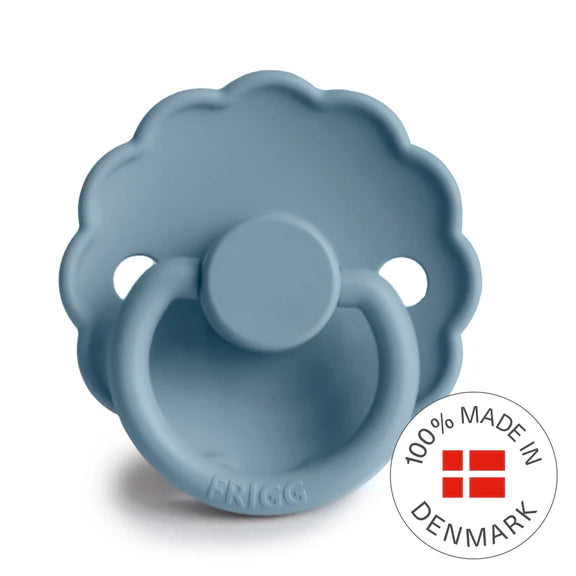 FRIGG 雛菊矽膠嬰兒奶嘴 Daisy SilkySoft Silicone Baby Pacifier (Glacier Blue)
