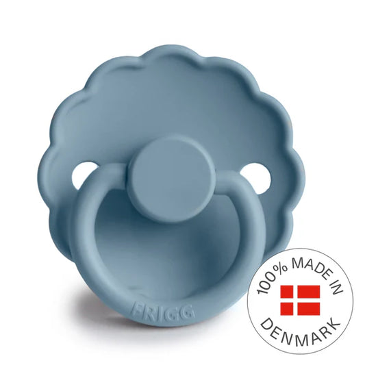 FRIGG 雛菊矽膠嬰兒奶嘴 Daisy SilkySoft Silicone Baby Pacifier (Glacier Blue)
