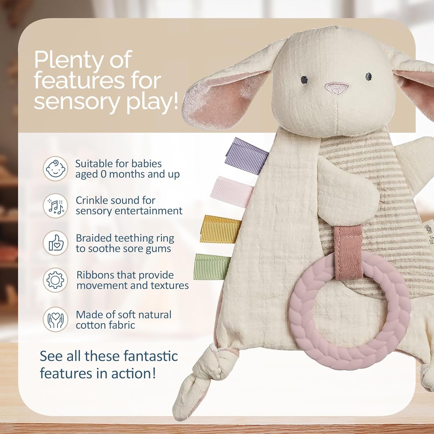 Playful Bunny Baby Gift Set