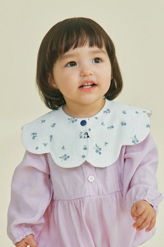 Konny 可旋轉經典款口水肩 (Blue Berry)