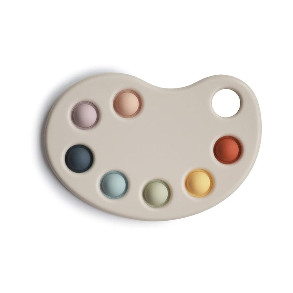 Mushie - 調色盤指壓玩具 Paint Palette Press Toy