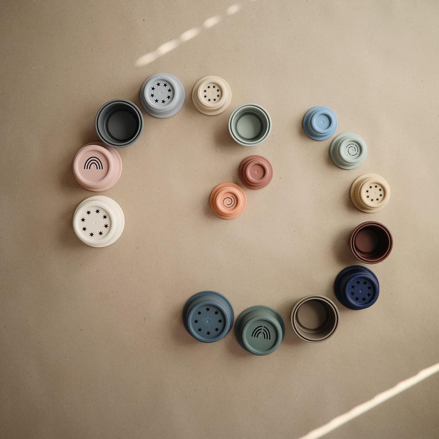 Mushie - 疊疊杯玩具 Stacking Cups Toy (Original)