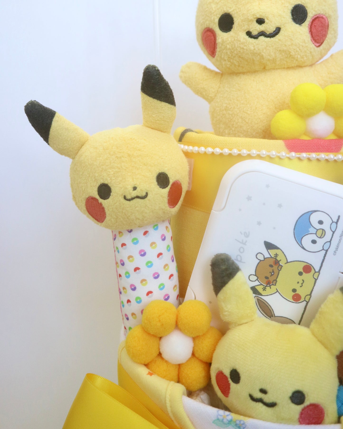 Monpoke比卡超雙層尿片蛋糕 Monpoke Pikachu Two-Tier Diaper Cake
